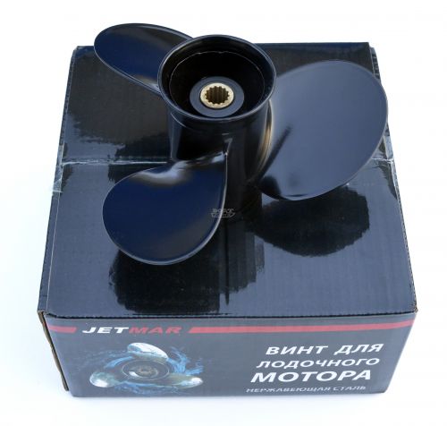 Гребной винт Jetmar для мотора Mercury  15 HP 9.25X10 л.с. алюминиевый купить 