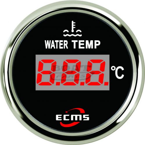 Датчик температуры воды цифровой ECMS черный для мотора купить