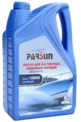 Масло PARSUN 4-х тактное 10W40 полусинтетика 5 л.
