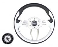 Руль PRETECH HD-5181 330 мм белый