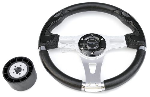Руль PRETECH HD-5181 330 мм черный