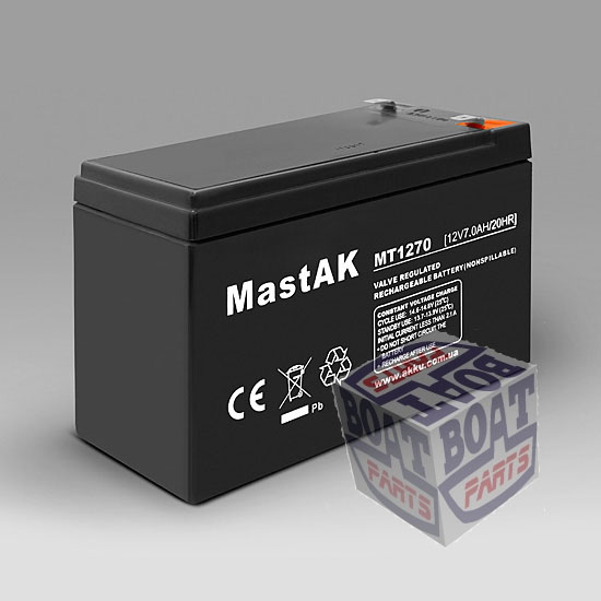 Аккумулятор 12V 7 Ah.