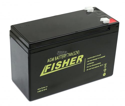 AGM аккумулятор Fisher 7Ah 