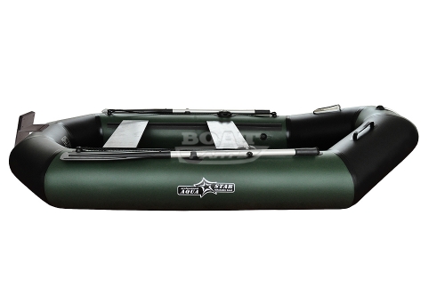 Надувная лодка AquaStar BHT-249 зеленая 