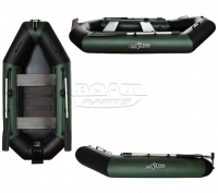 Надувная лодка AquaStar BHT-249 зеленая 