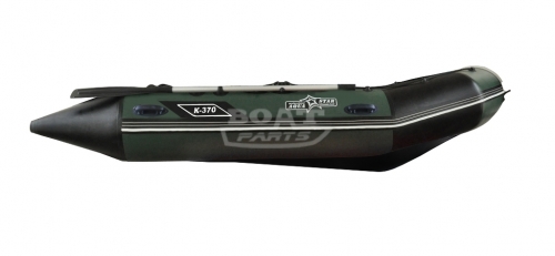 Надувная лодка AquaStar K-370 зеленая