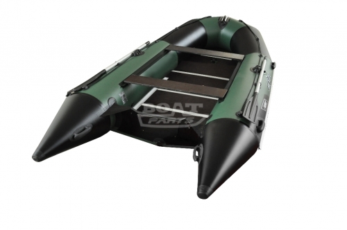 Надувная лодка AquaStar K-400 зеленая