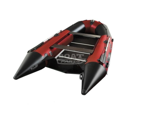 Надувная лодка AquaStar K-400 красная