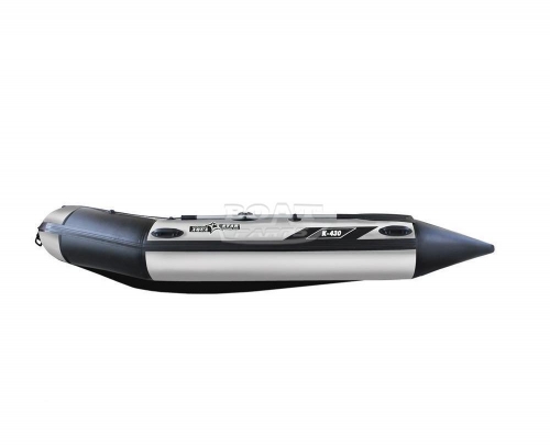 Надувная лодка AquaStar K-430 белая   