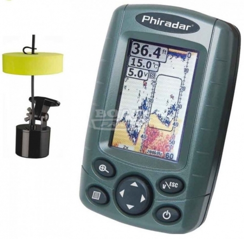 Эхолот Phiradar FF188А - купить недорогой цветной эхолот Фирадар цена - бесплатная доставка по Украине - рыбопоисковый эхолот в рассрочку - phiradar FF188А отзывы - бесплатная настройка
