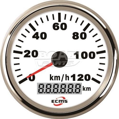 GPS спидометр ECMS (белый) 