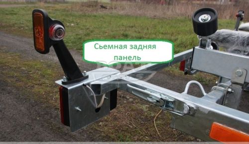 Лодочный двухосный прицеп для перевозки лодок до 7.8 м (под заказ)