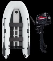 Комплект лодка Jetmar 3 м белая + мотор Jetmar T6