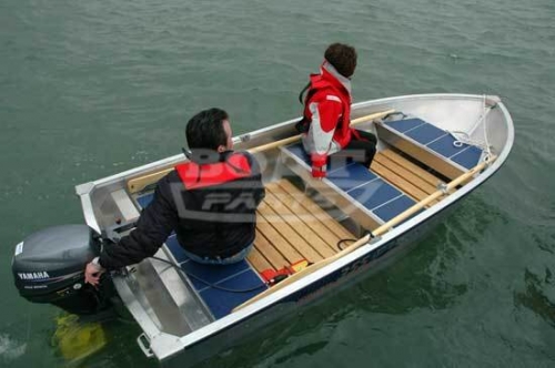 Лодка алюминиевая Sportsman Linder 355 - алюминиевые лодки и катера Linder - линдер 355 спортсман - boat-parts.com.ua 
