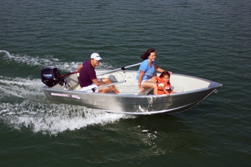 Алюминиевая лодка Marine 370S Light  
