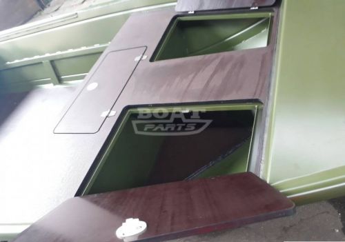 Лодка алюминиевая PowerBoat PB420 под румпель