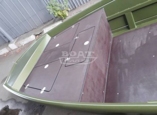 Лодка алюминиевая PowerBoat PB420 под румпель