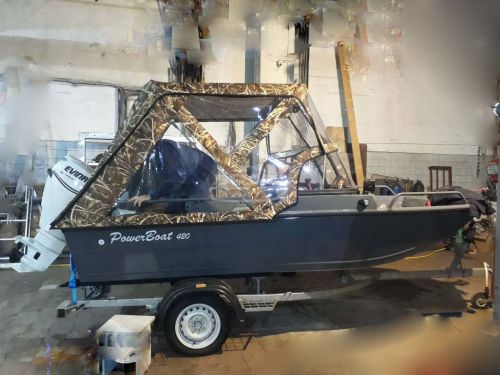 Алюминиевая лодка PowerBoat Fisher M 2C