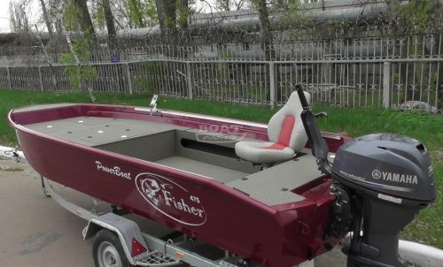 Алюминиевая лодка PowerBoat Fisher L