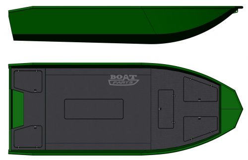 Алюминиевая лодка PowerBoat Fisher L