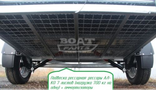 Прицеп для перевозки квадроцикла бортовой