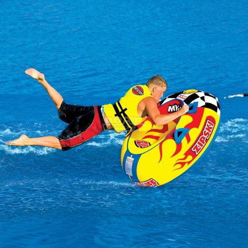 Водный аттракцион Sportsstuff Zip Ski купить - плюшка одноместная для катания на воде - таблетка для воды - ватрушка для катания по воде 