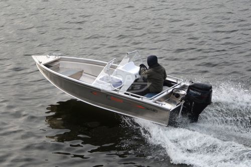 Катер алюминиевый Tuna UMS 410 DC AL купить. Умс 410 Туна