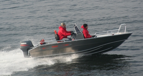 Катер алюминиевый TUNA 500 OC AL - алюминиевые лодки и катера Tuna - УМС 500 Тюна - boat-parts.com.ua - UMS-500