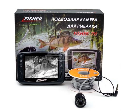 Подводная камера Fisher CR110-7H для рыбалки купить в рассрочку по лучшей цене в Украине