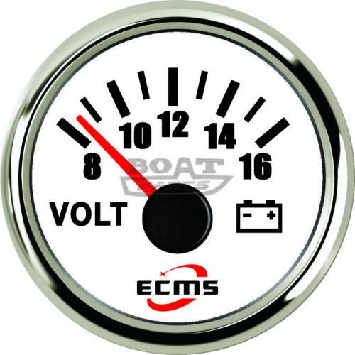Вольтметр ECMS белый