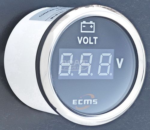 Вольтметр цифровой ECMS черного цвета купить в интернет магазине