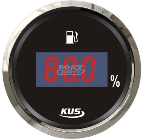 Датчик уровня топлива Wema (Kus) цифровой черный - приборы  для катера - Fuel level sensor (Kus) White - приборы в катер Вема купить - датчик топлива Wema для лодочного мотора - boat-parts.com.ua - датчик топлива wema kus для катера 