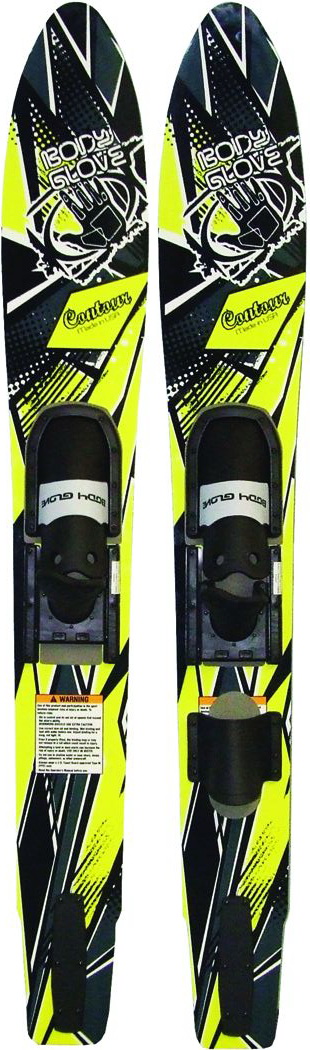 Лыжи широкие 163см Contour, Bodyglove.