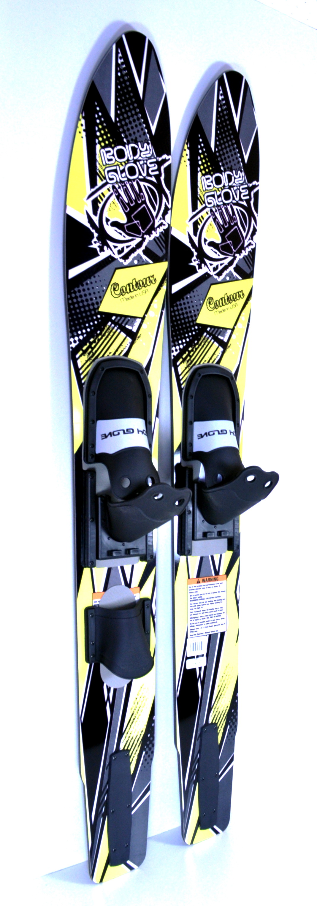Лыжи широкие 163см Contour, Bodyglove.