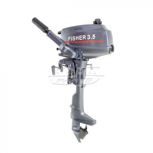 Fisher T 3.5 BMS лодочный мотор| Outboard motor Fisher T 3.5 BMS