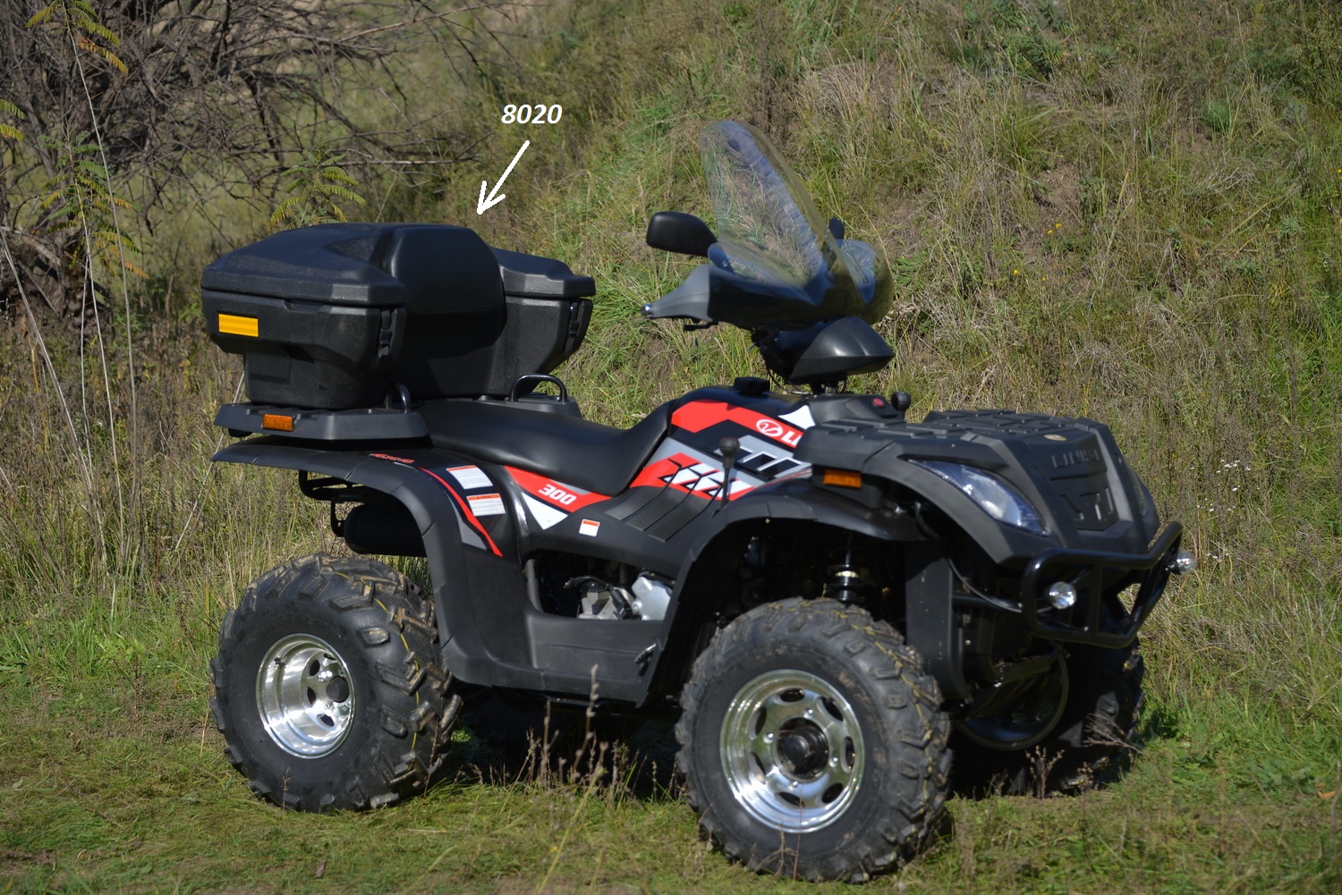 Кофра ATV 8020 пластик 180л. 1070х700х430