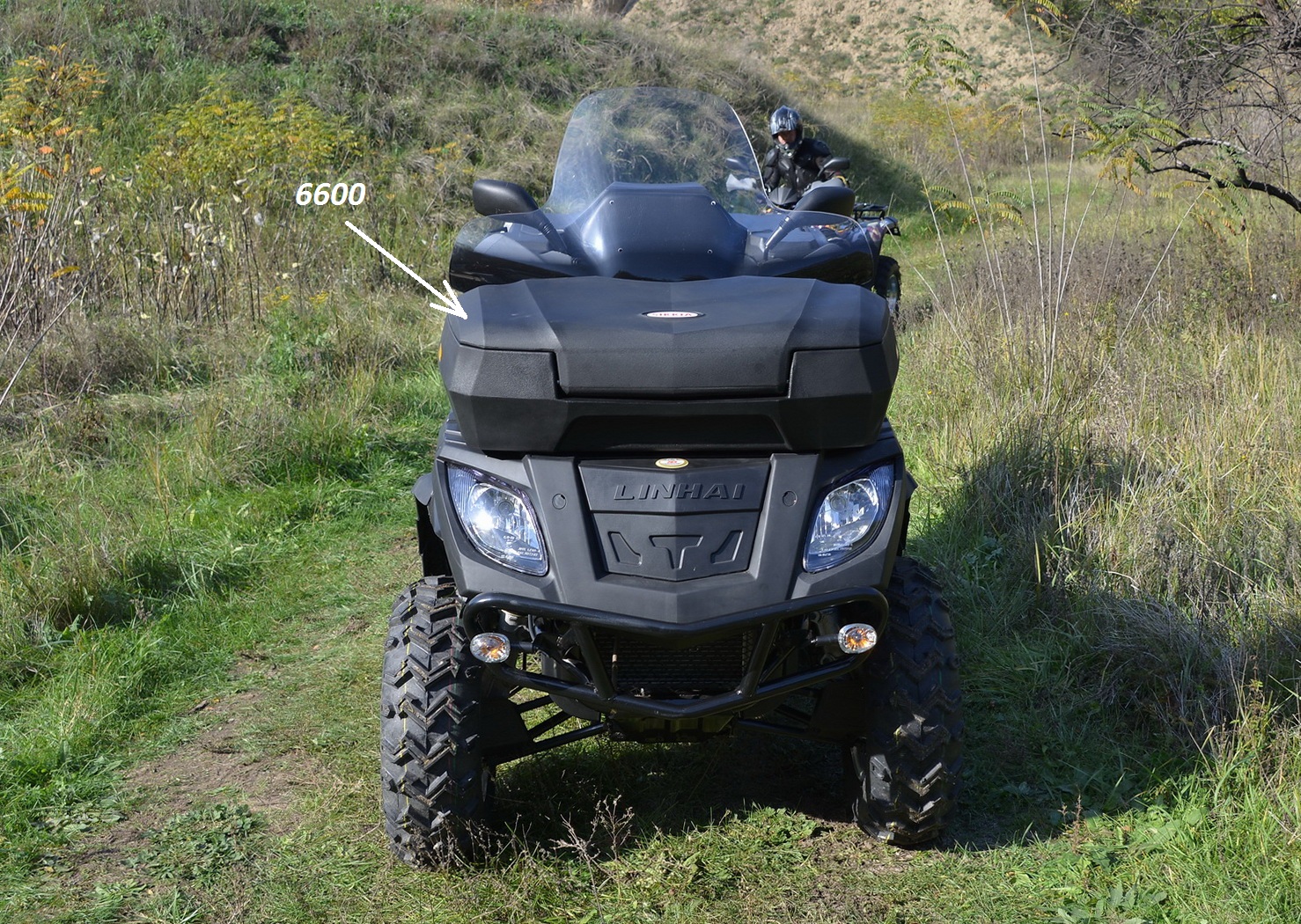 Кофра ATV 6060 пластик 66 л 920х400х440